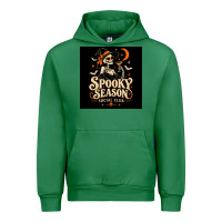 Emerald Spooky Season Social Club Urban Hoodie - Merry & Macabre