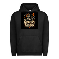 Pigment Black Spooky Season Social Club Urban Hoodie - Merry & Macabre
