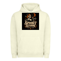 Pigment Pistachio Spooky Season Social Club Urban Hoodie - Merry & Macabre