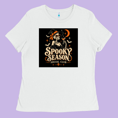 Ladies Tee Spooky Season Social Club