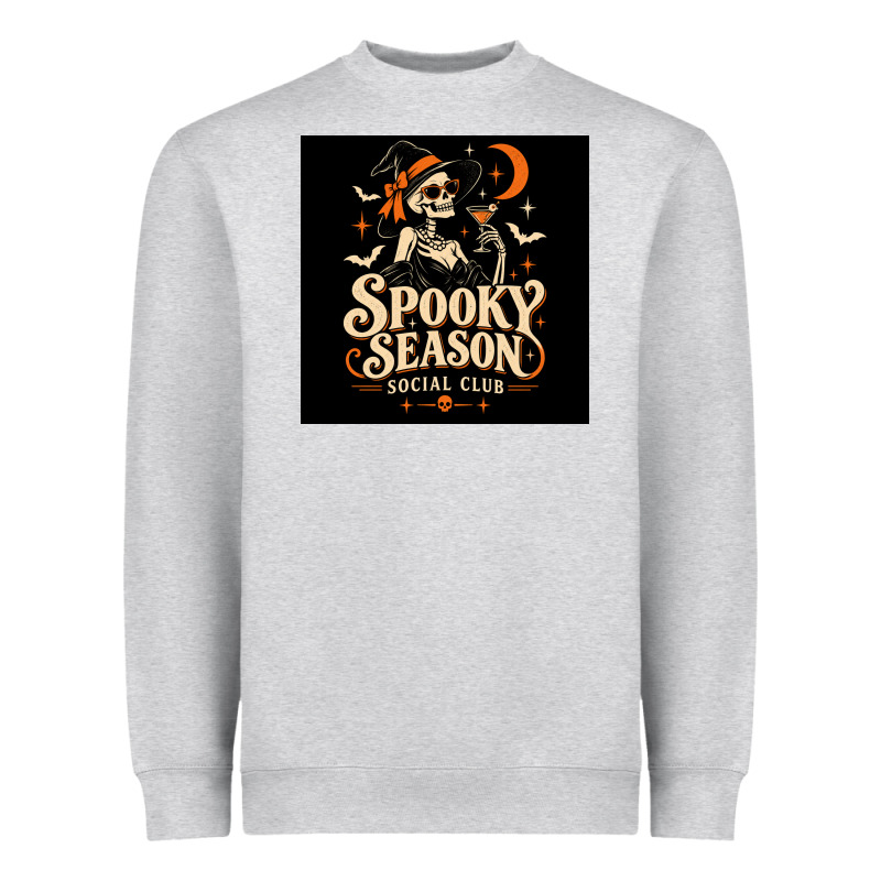Spooky Season Social Club Heavyweight Sweatshirt by Merry & Macabre | Teevron