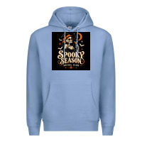Colony Blue Spooky Season Social Club Premium Hoodie - Merry & Macabre