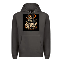 Smoke Spooky Season Social Club Premium Hoodie - Merry & Macabre
