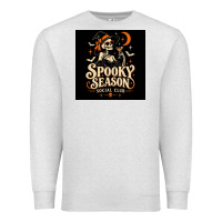 Oatmeal Heather Spooky Season Social Club Premium Sweatshirt - Merry & Macabre
