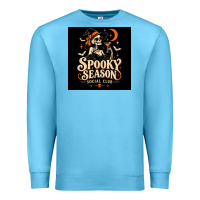 Ocean Blue Spooky Season Social Club Premium Sweatshirt - Merry & Macabre
