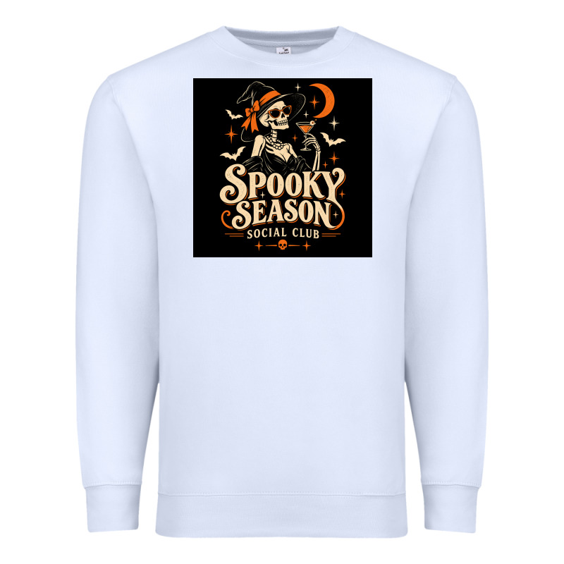 Spooky Season Social Club Premium Sweatshirt by Merry & Macabre | Teevron