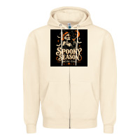 Sandshell Spooky Season Social Club Zipper Hoodie - Merry & Macabre