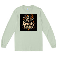 Matcha Spooky Season Social Club Long Sleeve Tee - Merry & Macabre