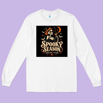 Long Sleeve Tee Spooky Season Social Club
