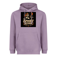 Lavender Spooky Season Social Club Heavyweight Hoodie - Merry & Macabre