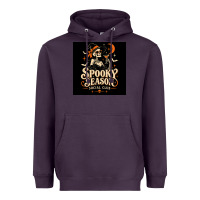 Plum Spooky Season Social Club Heavyweight Hoodie - Merry & Macabre