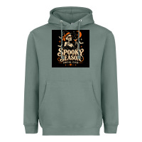 Sage Spooky Season Social Club Heavyweight Hoodie - Merry & Macabre