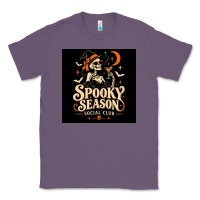 Lavender Spooky Season Social Club Classic Tee - Merry & Macabre