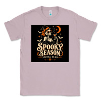 Lilac Spooky Season Social Club Classic Tee - Merry & Macabre