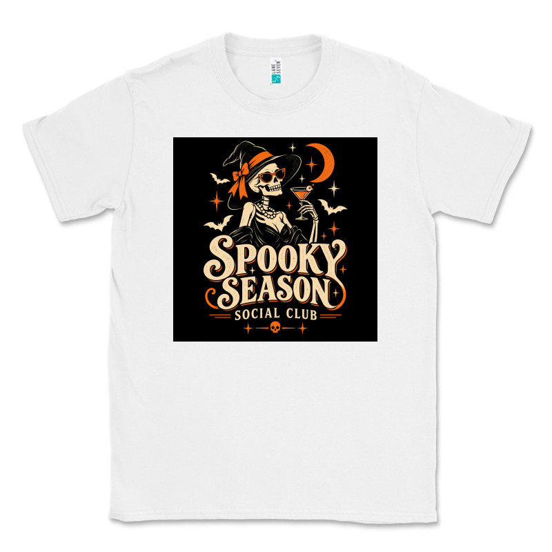 Spooky Season Social Club Classic Tee by Merry & Macabre | Teevron