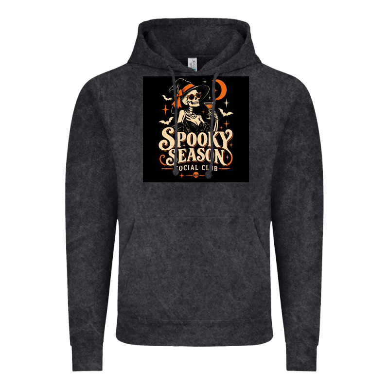 Spooky Season Social Club Vintage Hoodie by Merry & Macabre | Teevron