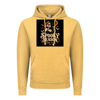 Vintage Mustard Spooky Season Social Club Vintage Hoodie - Merry & Macabre