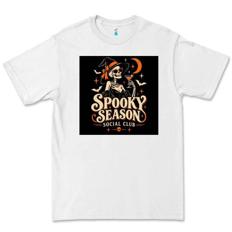 Spooky Season Social Club Premium Tee by Merry & Macabre | Teevron