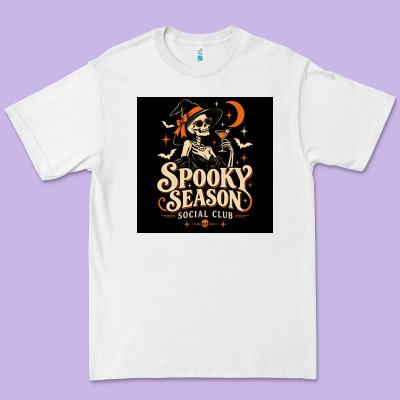 Premium Tee Spooky Season Social Club
