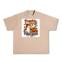 Burro Pumpkin Spice & Potergeist Urban Heavy Tee - Merry & Macabre