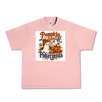 Salmon Pumpkin Spice & Potergeist Urban Heavy Tee - Merry & Macabre