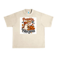 Sandshell Pumpkin Spice & Potergeist Urban Heavy Tee - Merry & Macabre