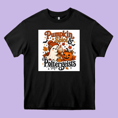 Heavy Core Tee Pumpkin Spice & Potergeist