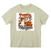 Mossy Pumpkin Spice & Potergeist Heavy Core Tee - Merry & Macabre