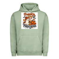 Pigment Oil Green Pumpkin Spice & Potergeist Urban Hoodie - Merry & Macabre