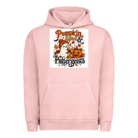 Pigment Salmon Pumpkin Spice & Potergeist Urban Hoodie - Merry & Macabre