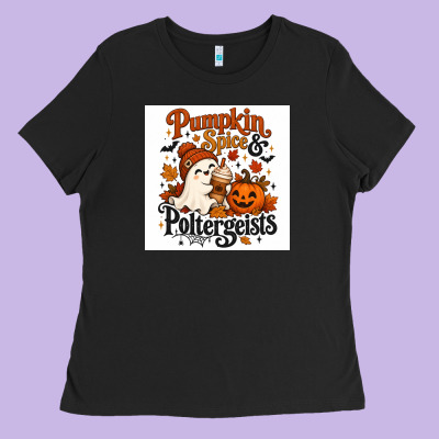 Ladies Tee Pumpkin Spice & Potergeist