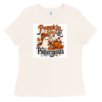Bone Pumpkin Spice & Potergeist Ladies Tee - Merry & Macabre