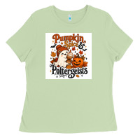 Matcha Pumpkin Spice & Potergeist Ladies Tee - Merry & Macabre
