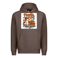 Coffee Pumpkin Spice & Potergeist Premium Hoodie - Merry & Macabre