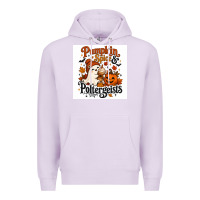 Lilac Pumpkin Spice & Potergeist Premium Hoodie - Merry & Macabre
