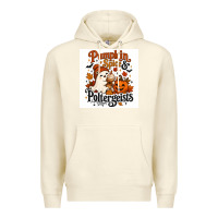 Sandshell Pumpkin Spice & Potergeist Premium Hoodie - Merry & Macabre