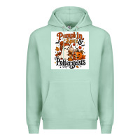 Seafoam Pumpkin Spice & Potergeist Premium Hoodie - Merry & Macabre