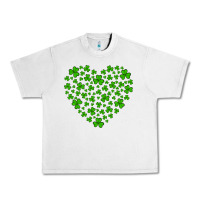 Lunar Rock shamrock heart Urban Heavy Tee - Artiststas