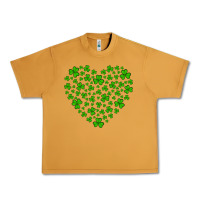 Peanut Butter shamrock heart Urban Heavy Tee - Artiststas