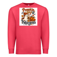 Cardinal Pumpkin Spice & Potergeist Premium Sweatshirt - Merry & Macabre