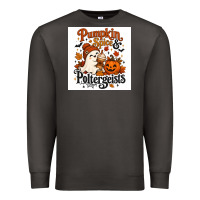 Smoke Pumpkin Spice & Potergeist Premium Sweatshirt - Merry & Macabre