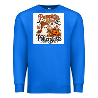 True Royal Pumpkin Spice & Potergeist Premium Sweatshirt - Merry & Macabre
