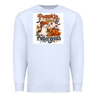White Pumpkin Spice & Potergeist Premium Sweatshirt - Merry & Macabre