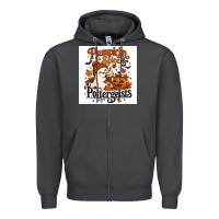 Smoke Pumpkin Spice & Potergeist Zipper Hoodie - Merry & Macabre