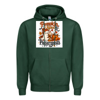Sports Green Pumpkin Spice & Potergeist Zipper Hoodie - Merry & Macabre