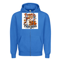 True Royal Pumpkin Spice & Potergeist Zipper Hoodie - Merry & Macabre