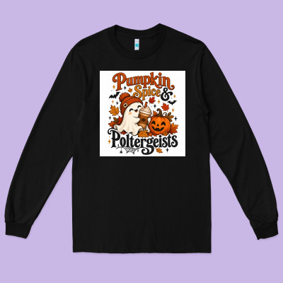 Long Sleeve Tee Pumpkin Spice & Potergeist