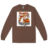 Chestnut Pumpkin Spice & Potergeist Long Sleeve Tee - Merry & Macabre