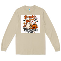Mushroom Pumpkin Spice & Potergeist Long Sleeve Tee - Merry & Macabre