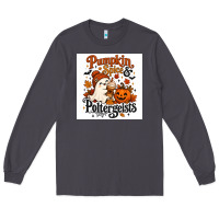 Smoke Pumpkin Spice & Potergeist Long Sleeve Tee - Merry & Macabre